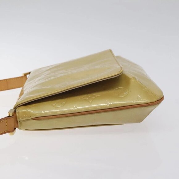 LOUIS VUITTON Monogram Vernis Thompson Street Bag Beige M91301 LV Authentic - Picture 13 of 13